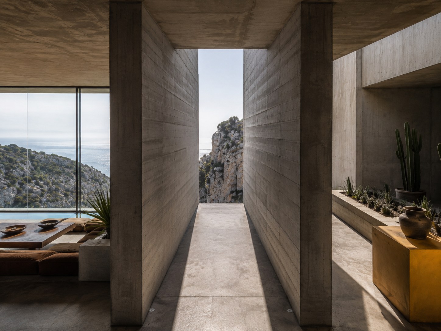 Casa Tajo abierta sobre el barranco